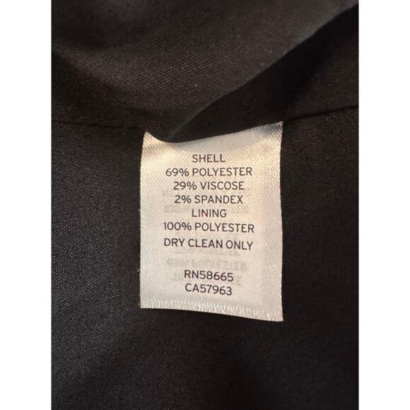 New NORDSTROM Women's Ivory- Red British Plaid Blazer Size L - Picture 7 of 7